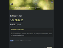 Tablet Screenshot of fireandstone-mallorca.com